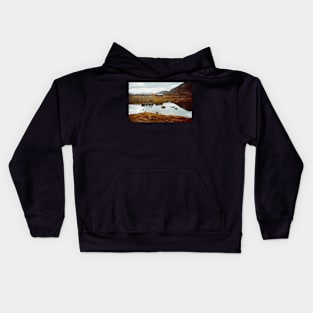 Remote Houses in Jotunheimen National Park (Norway) Kids Hoodie